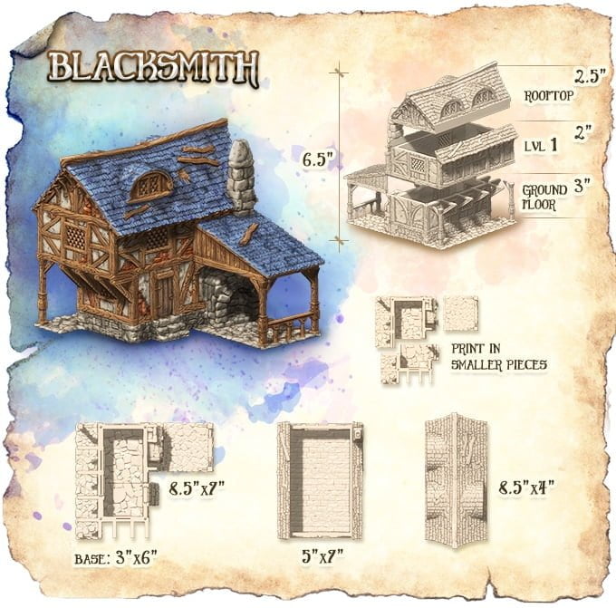 Blacksmith for Terrain