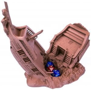 Pirate Ship Dice Tower
