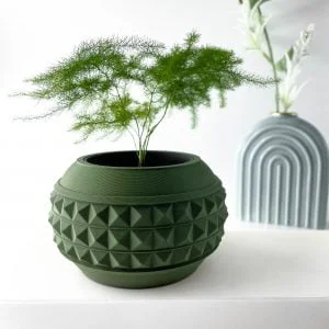Dorvin Planter: Modern Indoor Planter, Designer Plant Pot