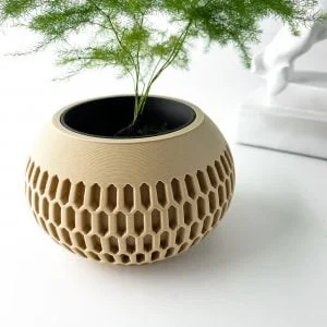 Mervis Planter: Modern Indoor Planter, Designer Plant Pot