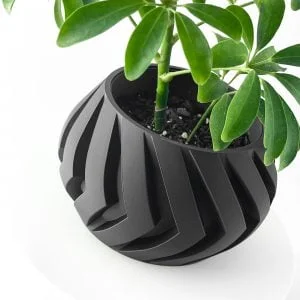 Manse Planter: Modern Indoor Planter, Designer Plant Pot